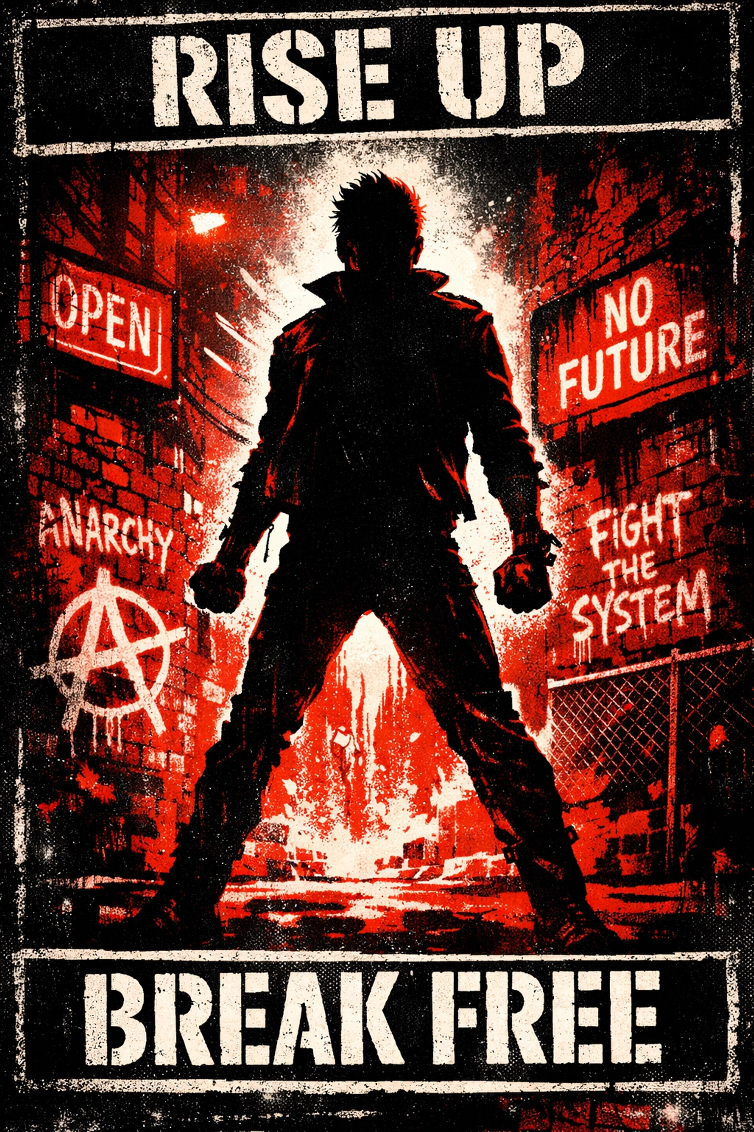 Individual standing strong representing health independence and personal discipline over shame