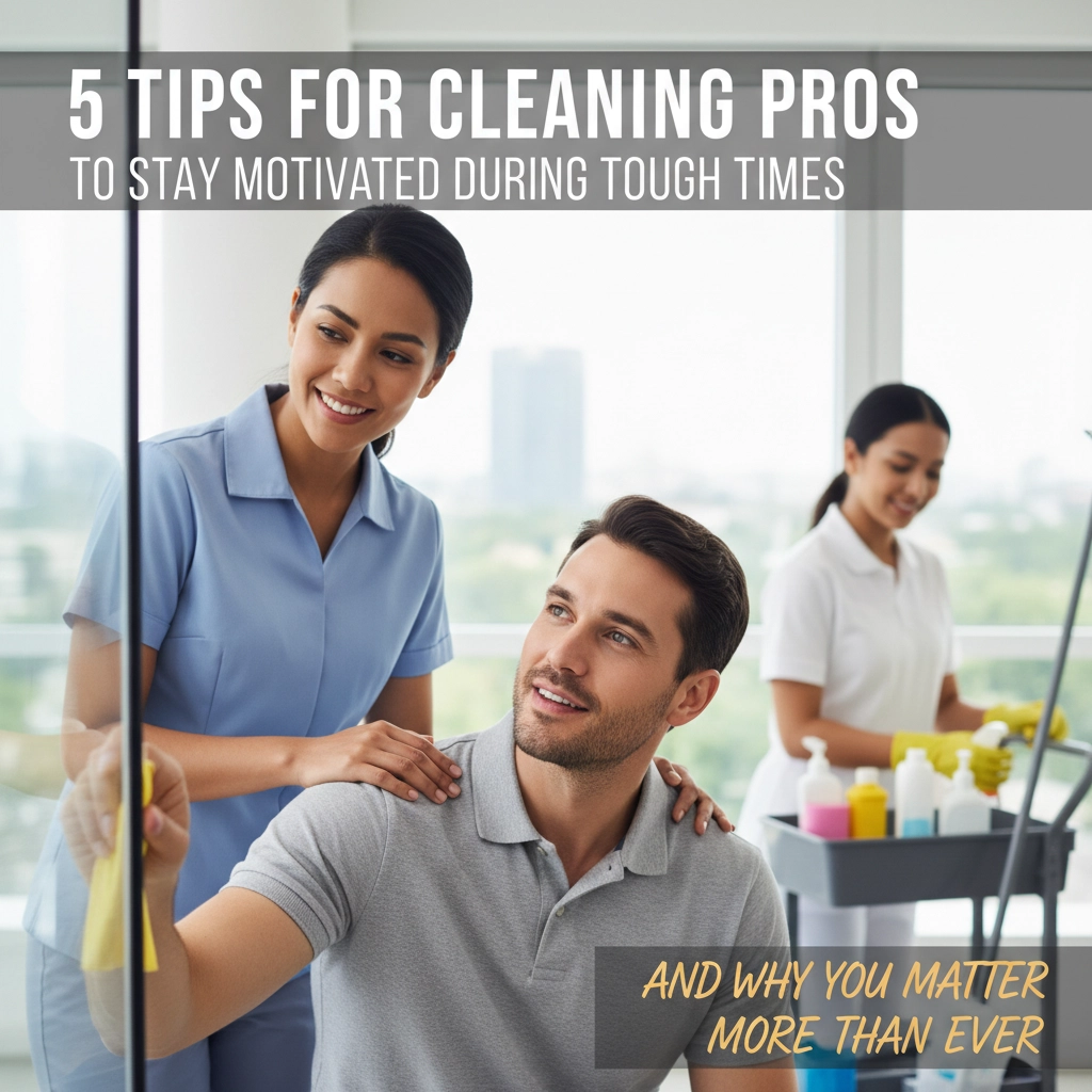 5 Tips for Cleaning Pros to Stay Motivated During Tough Times (and Why You Matter More Than Ever)