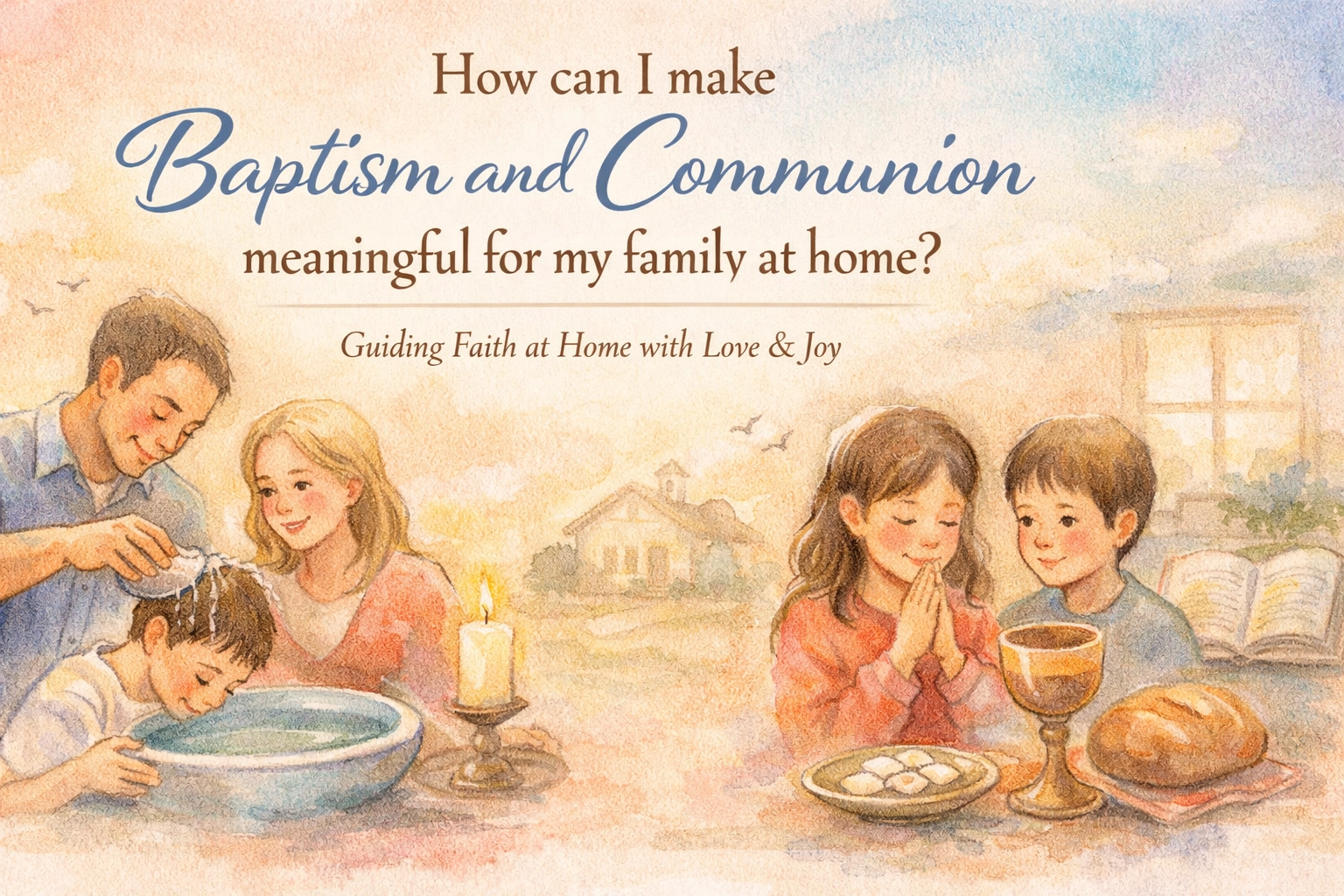 [HERO] How can I make Baptism and Communion meaningful for my family at home?