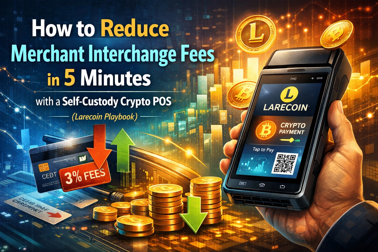 [HERO] How to Reduce Merchant Interchange Fees in 5 Minutes with a Self-Custody Crypto POS (Larecoin Playbook)