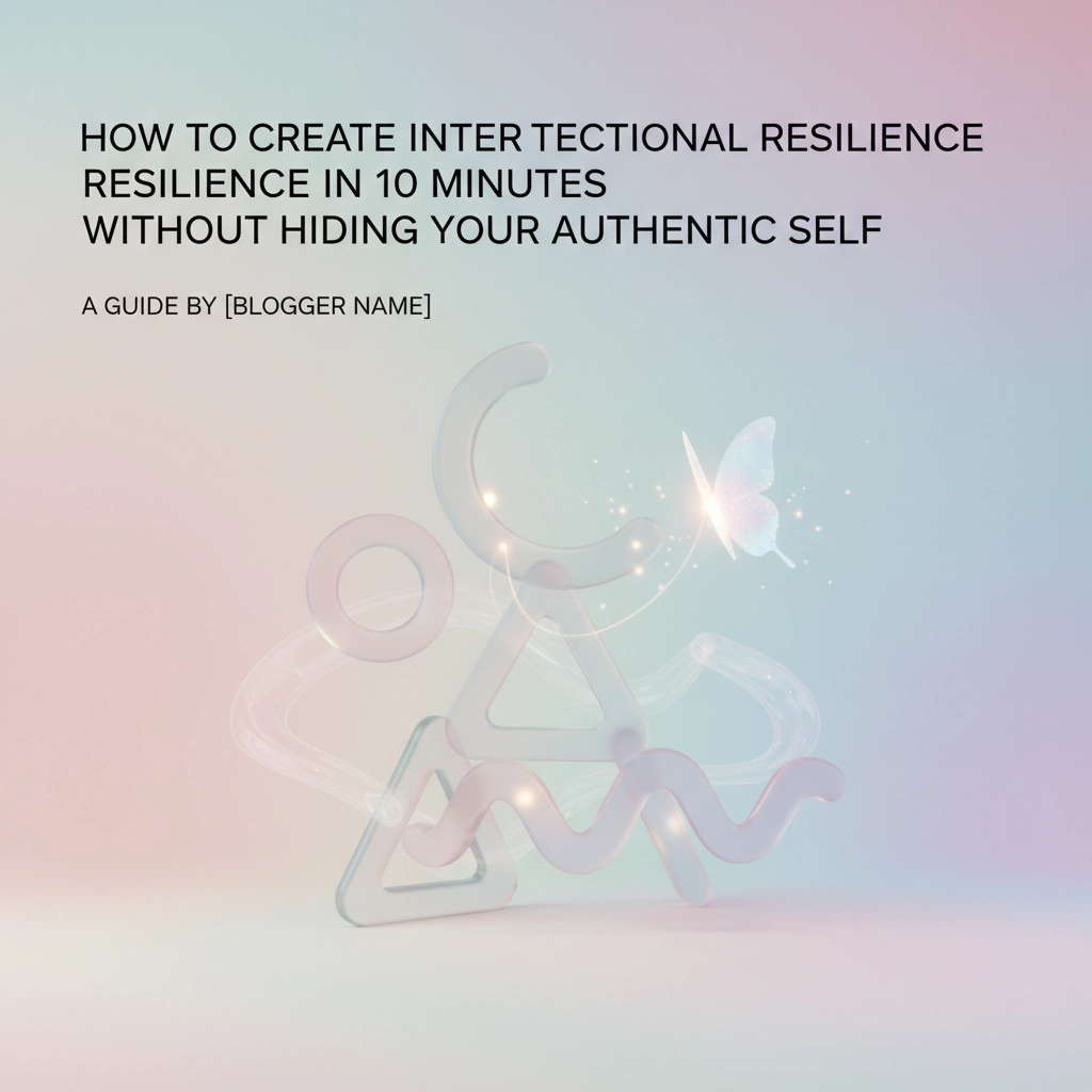How to Create Intersectional Resilience in 10 Minutes Without Hiding Your Authentic Self
