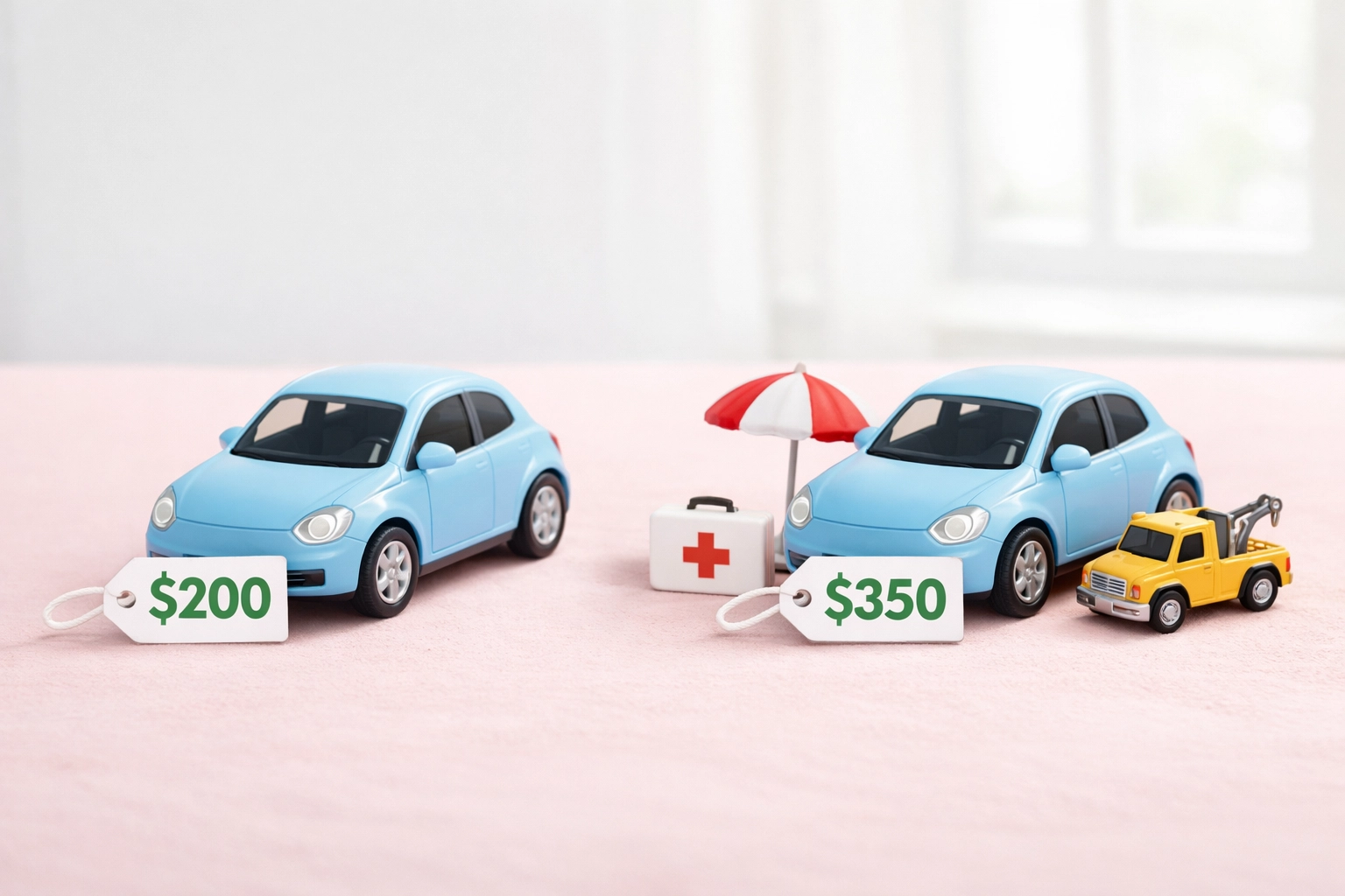 Comparing Pennsylvania car insurance quotes with different coverage levels side by side