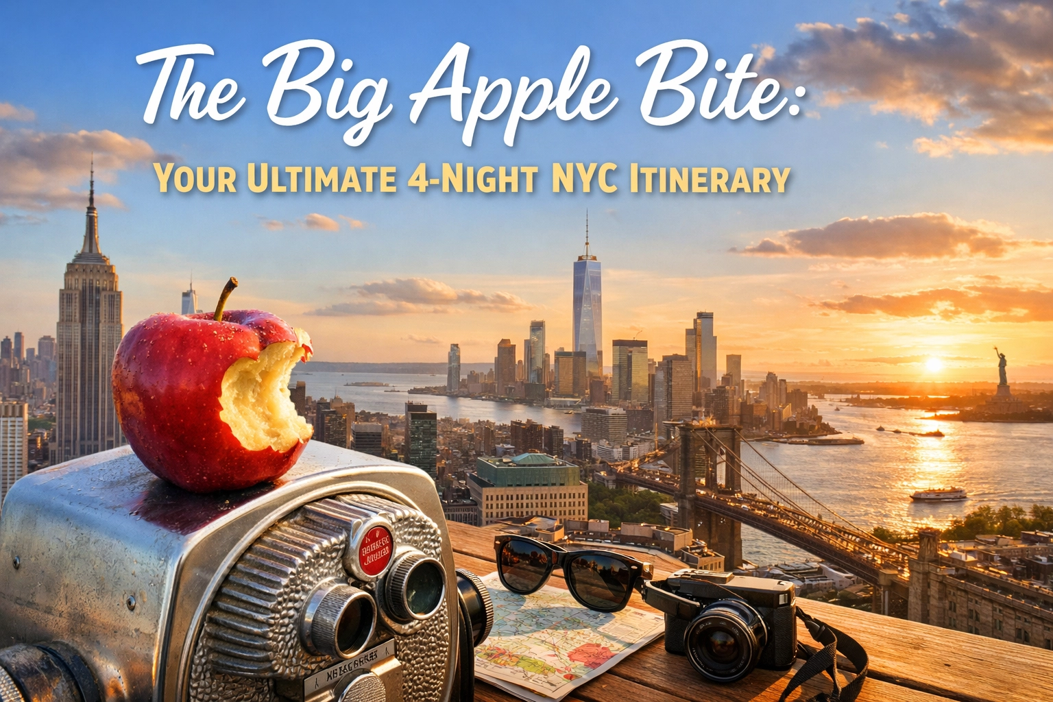 [HERO] The Big Apple Bite: Your Ultimate 4-Night NYC Itinerary