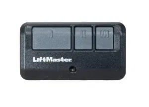 LiftMaster branded three-button garage door opener remote