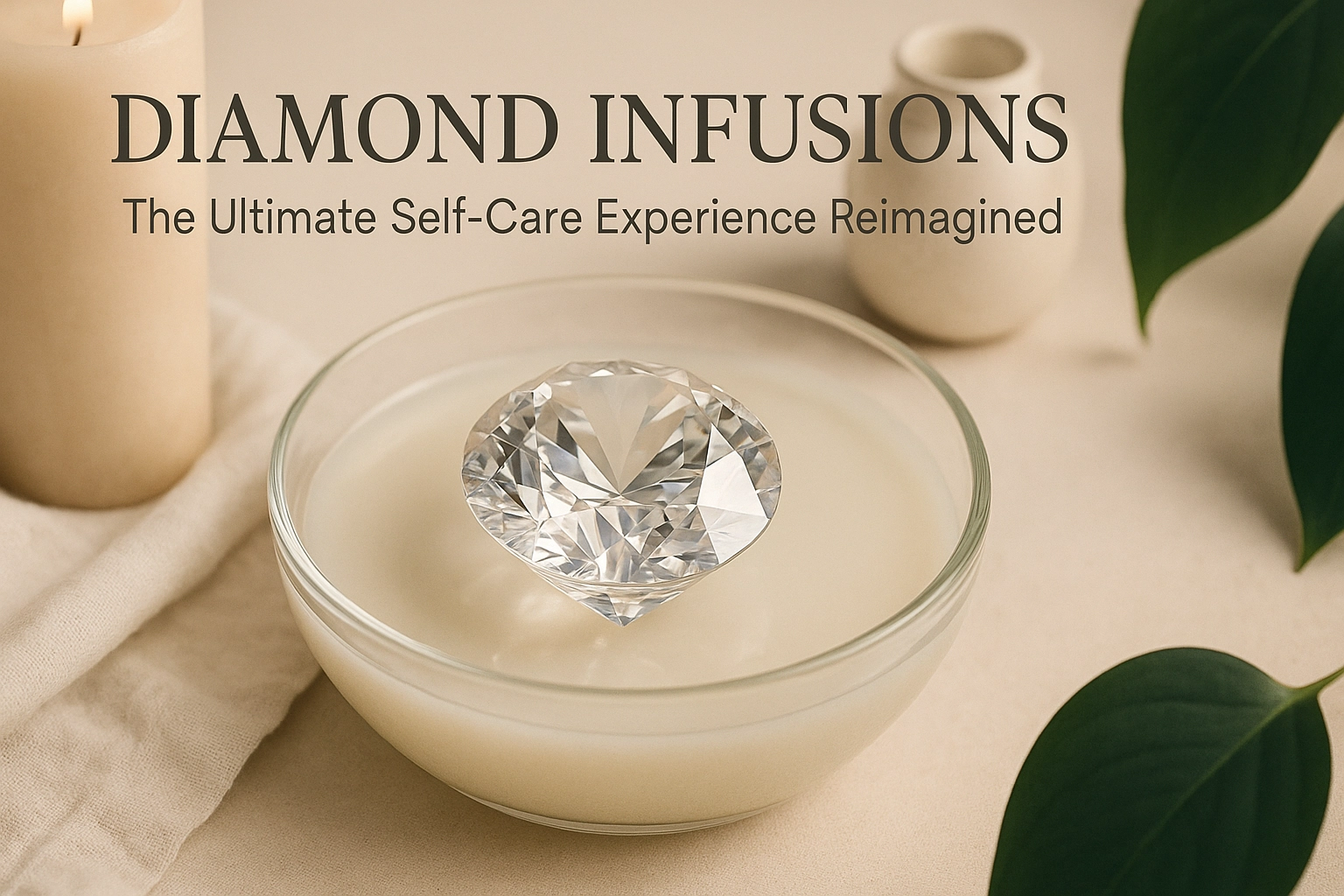 Diamond Infusions: The Ultimate Self-Care Experience Reimagined
