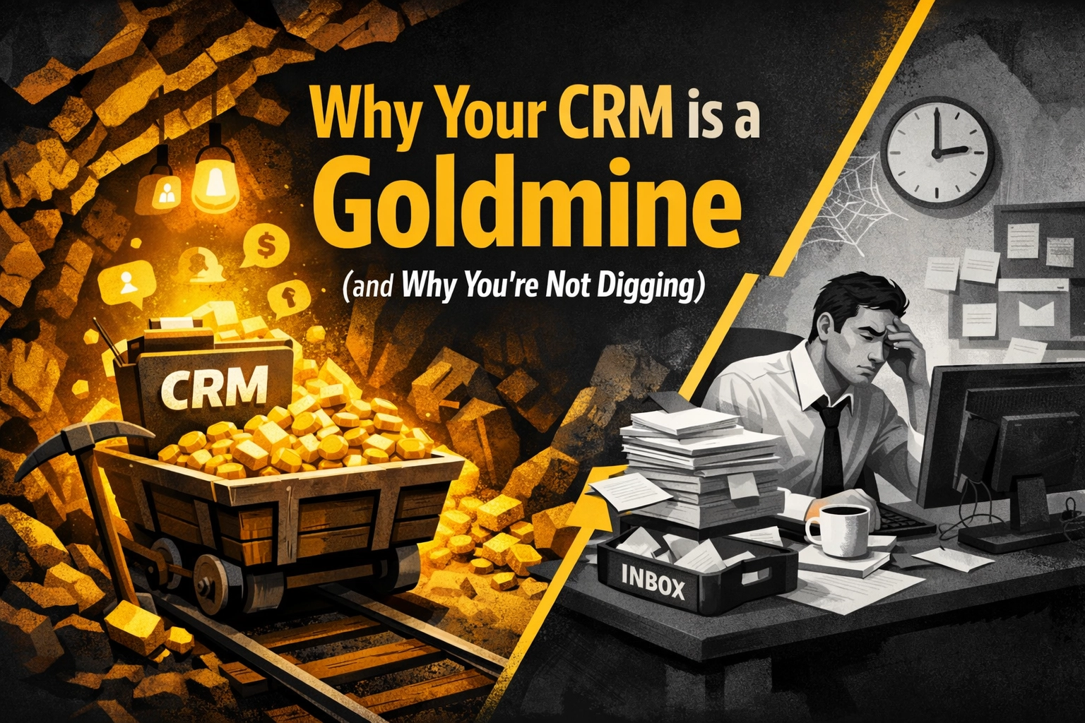 [HERO] Why Your CRM is a Goldmine (and Why You’re Not Digging)