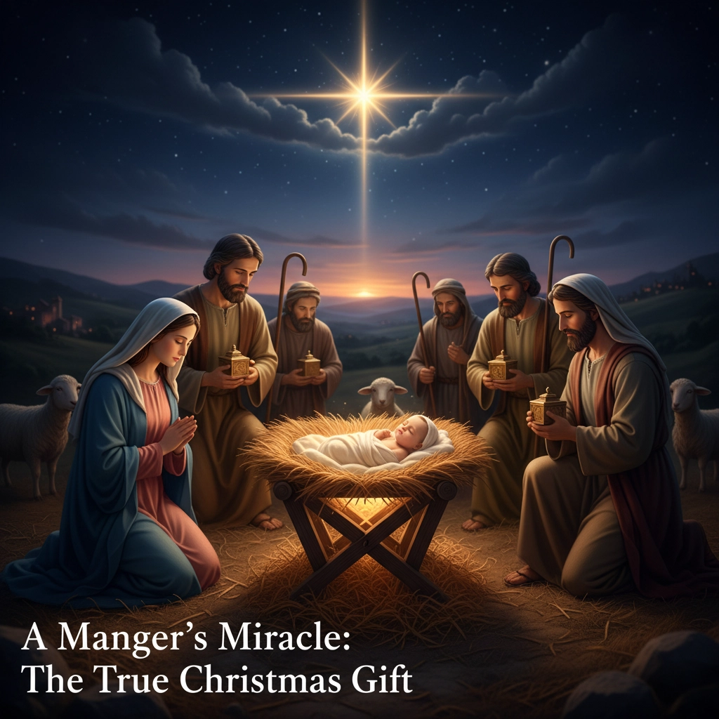 A Manger&#39;s Miracle: The True Christmas Gift