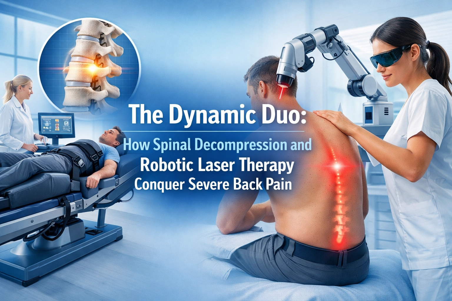 [HERO] The Dynamic Duo: How Spinal Decompression and Robotic Laser Therapy Conquer Severe Back Pain