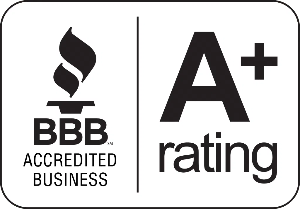 Better Business Bureau A+ Rating