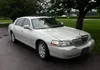 Premium white Lincoln sedan