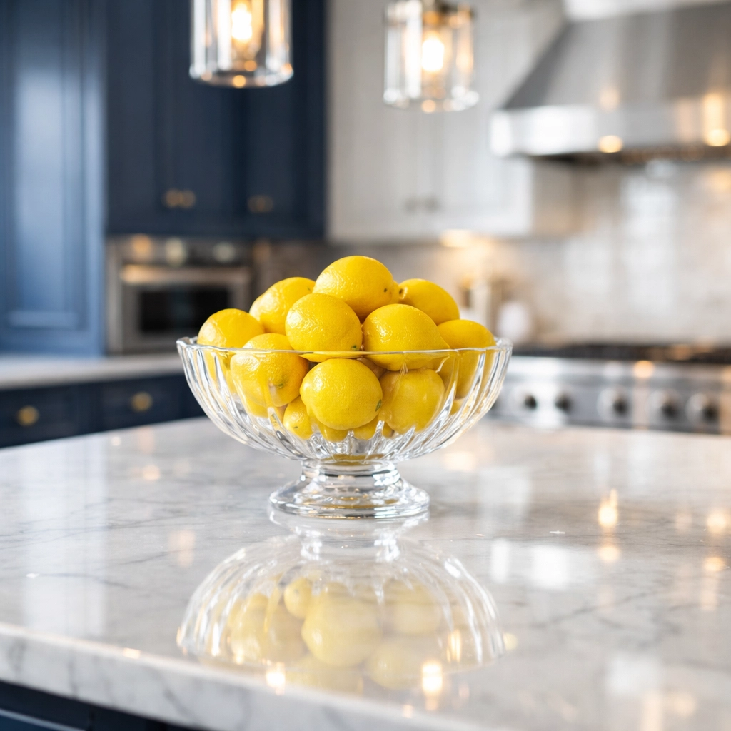 Clean kitchen surfaces in Leominster MA providing a sense of wellness through professional home cleaning.