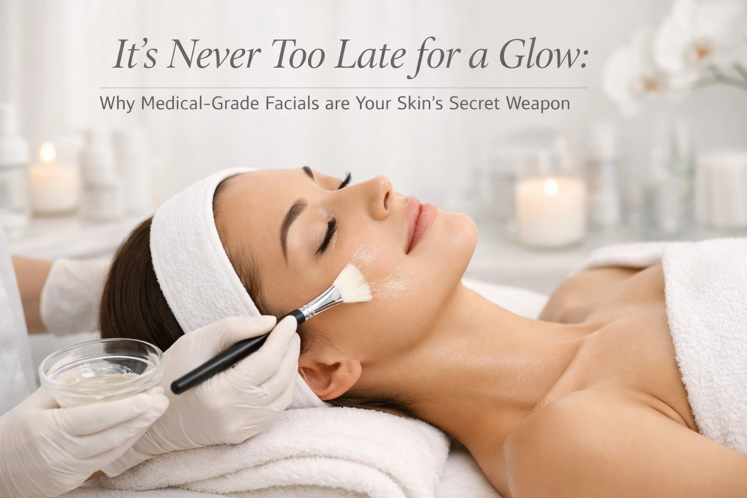 [HERO] It’s Never Too Late for a Glow: Why Medical-Grade Facials are Your Skin’s Secret Weapon