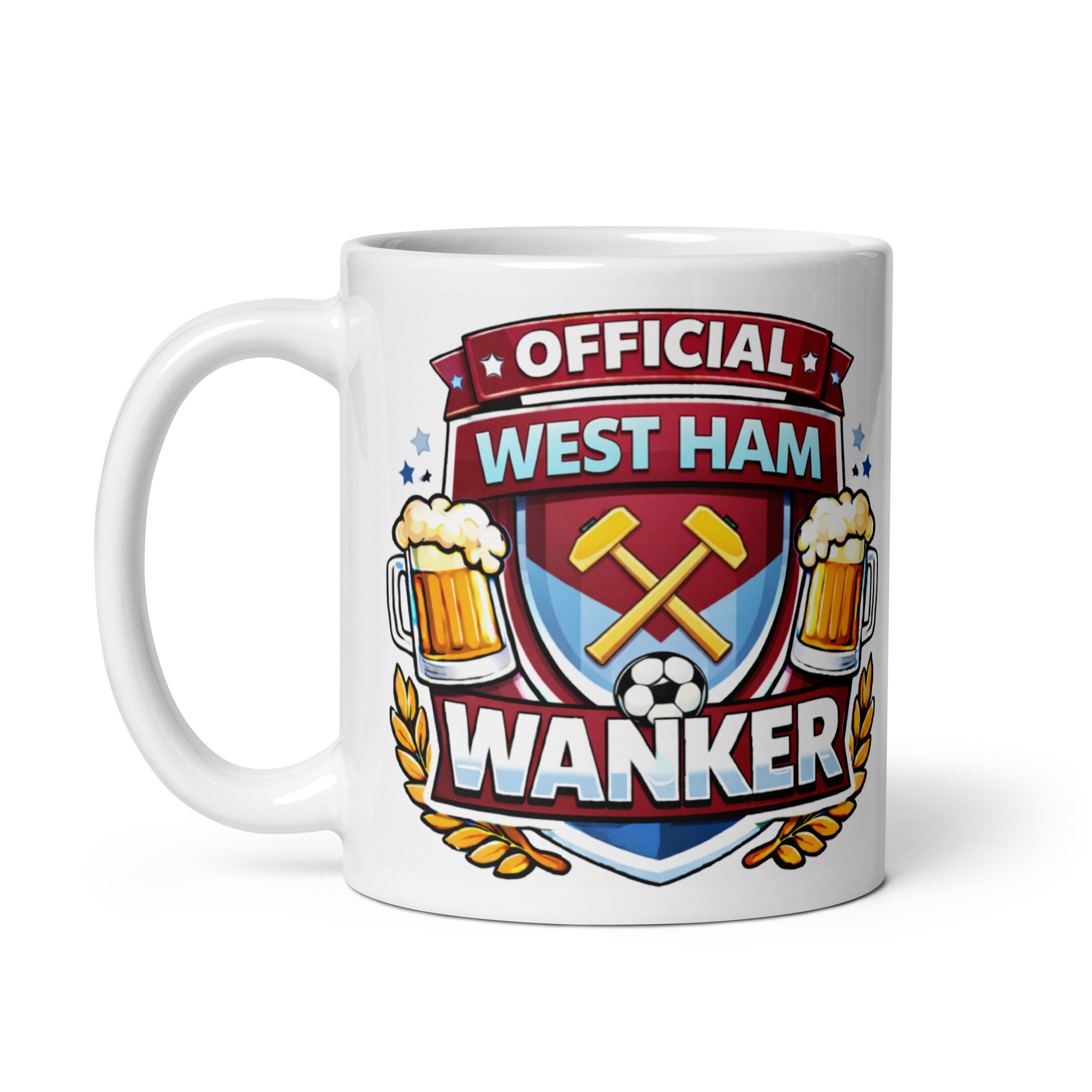 Official West Ham Wanker Mug