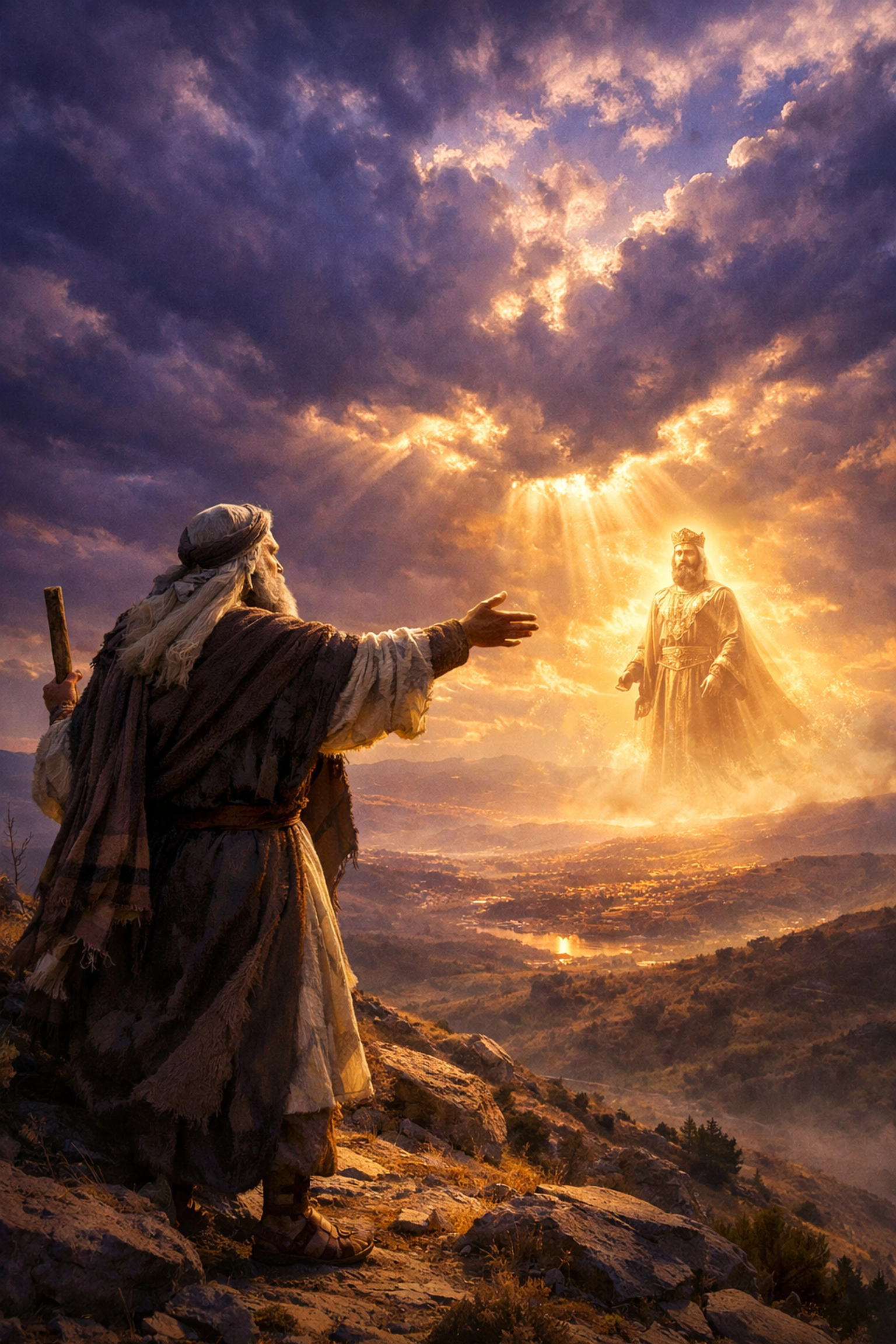 Prophet Isaiah prophesying about King Cyrus 150 years before his birth and decree