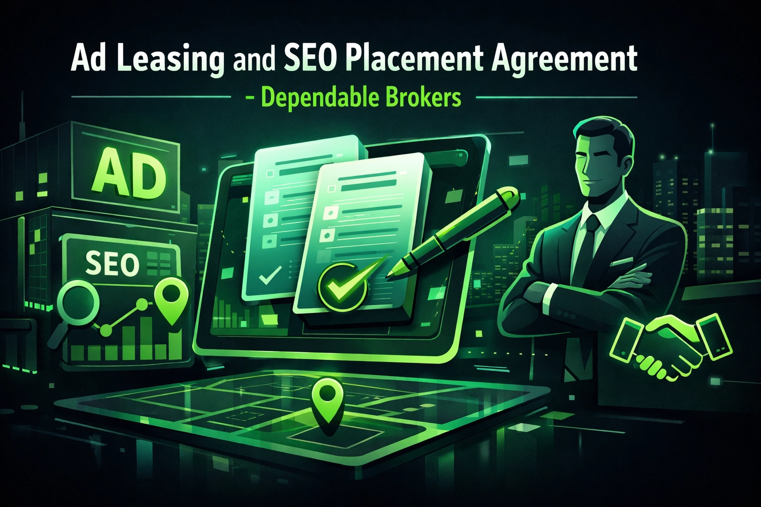 [HERO] Ad Leasing and SEO Placement Agreement - Dependable Brokers
