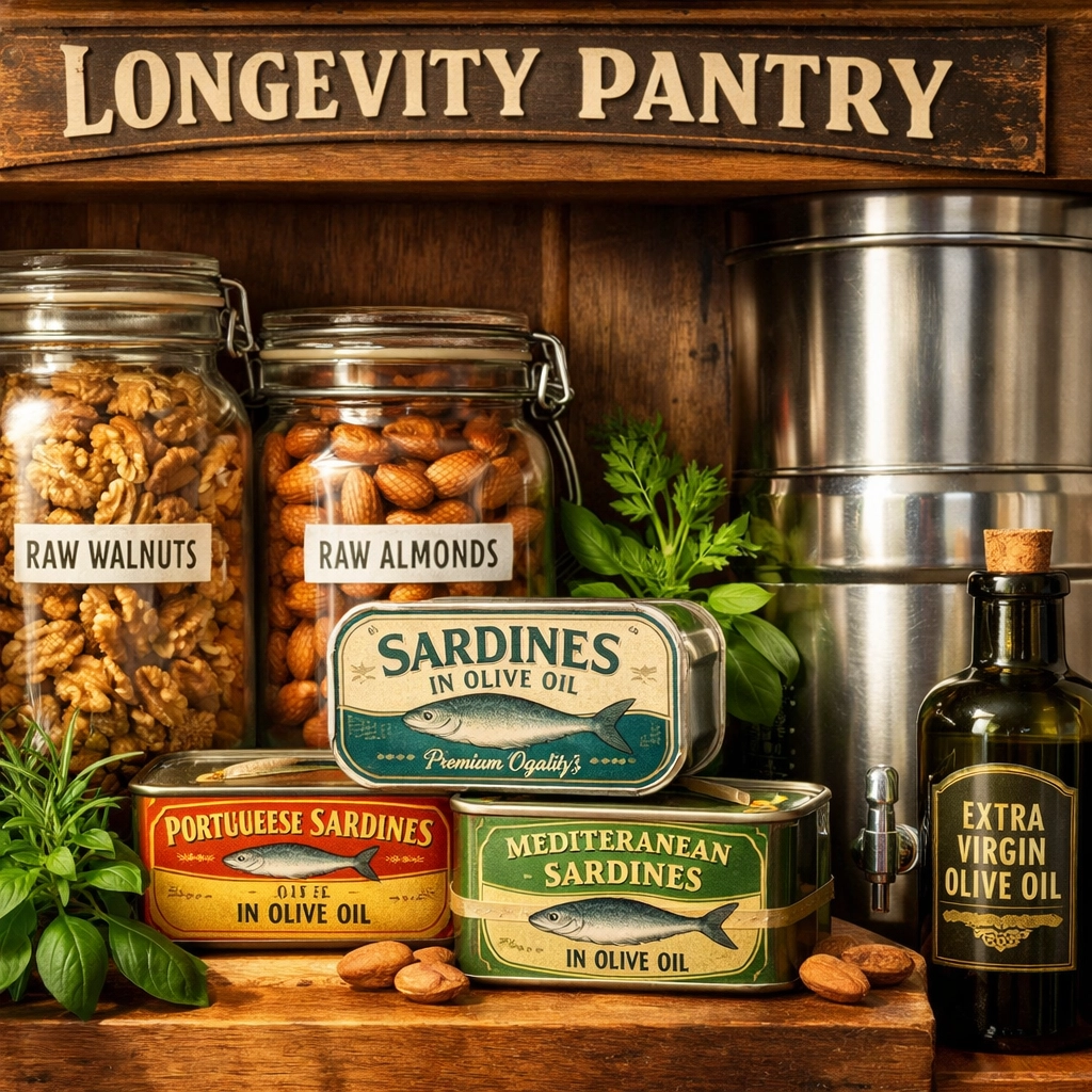 Nutrient-dense survival food and a gravity-fed water filtration system for emergency medical preparedness.