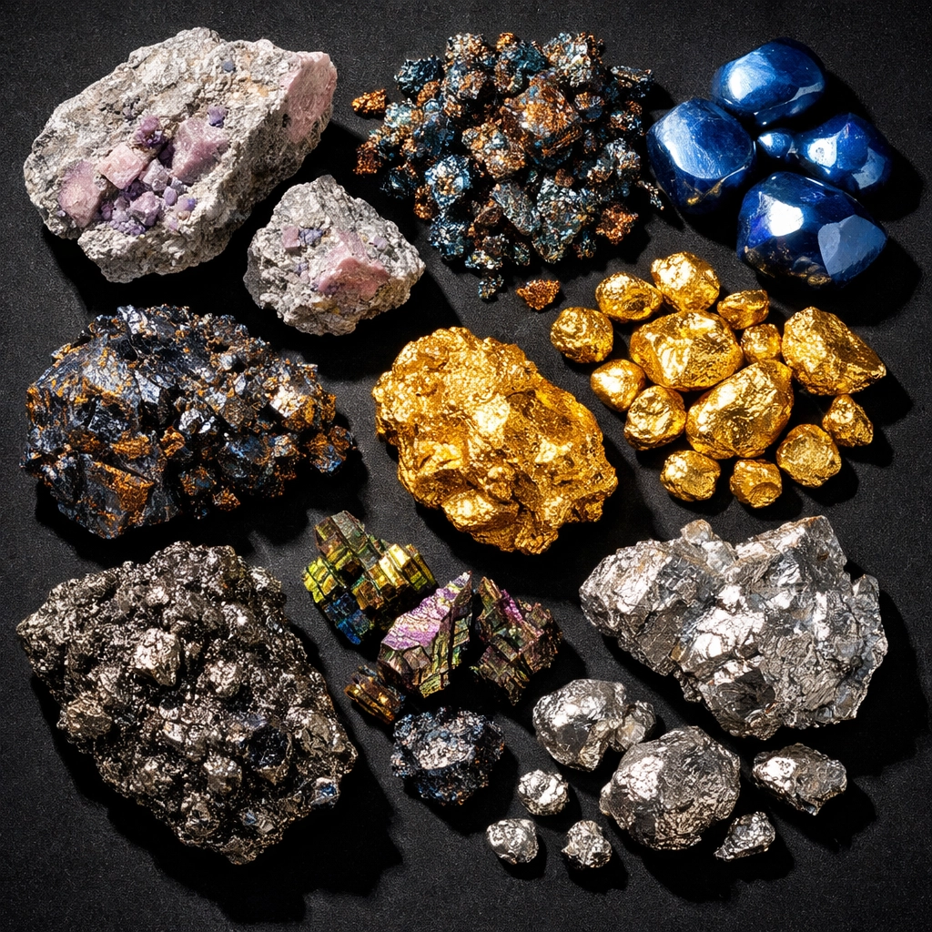 Mining exhibitions 2026 Africa showcasing lithium copper cobalt gold mineral specimens