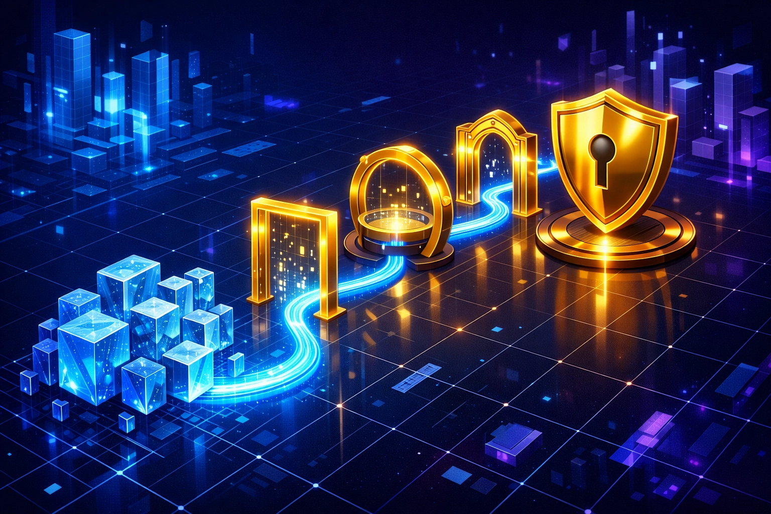 Prozesspfad zur rechtssicheren KI-Nutzung und Compliance unter dem EU AI Act für KMU.