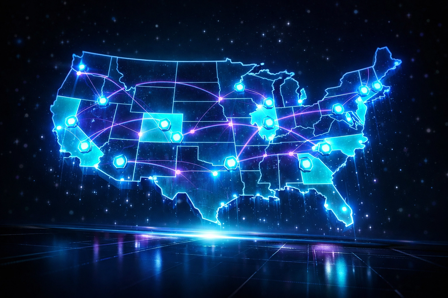 EsportsPod's 15-state national deployment network across United States high schools