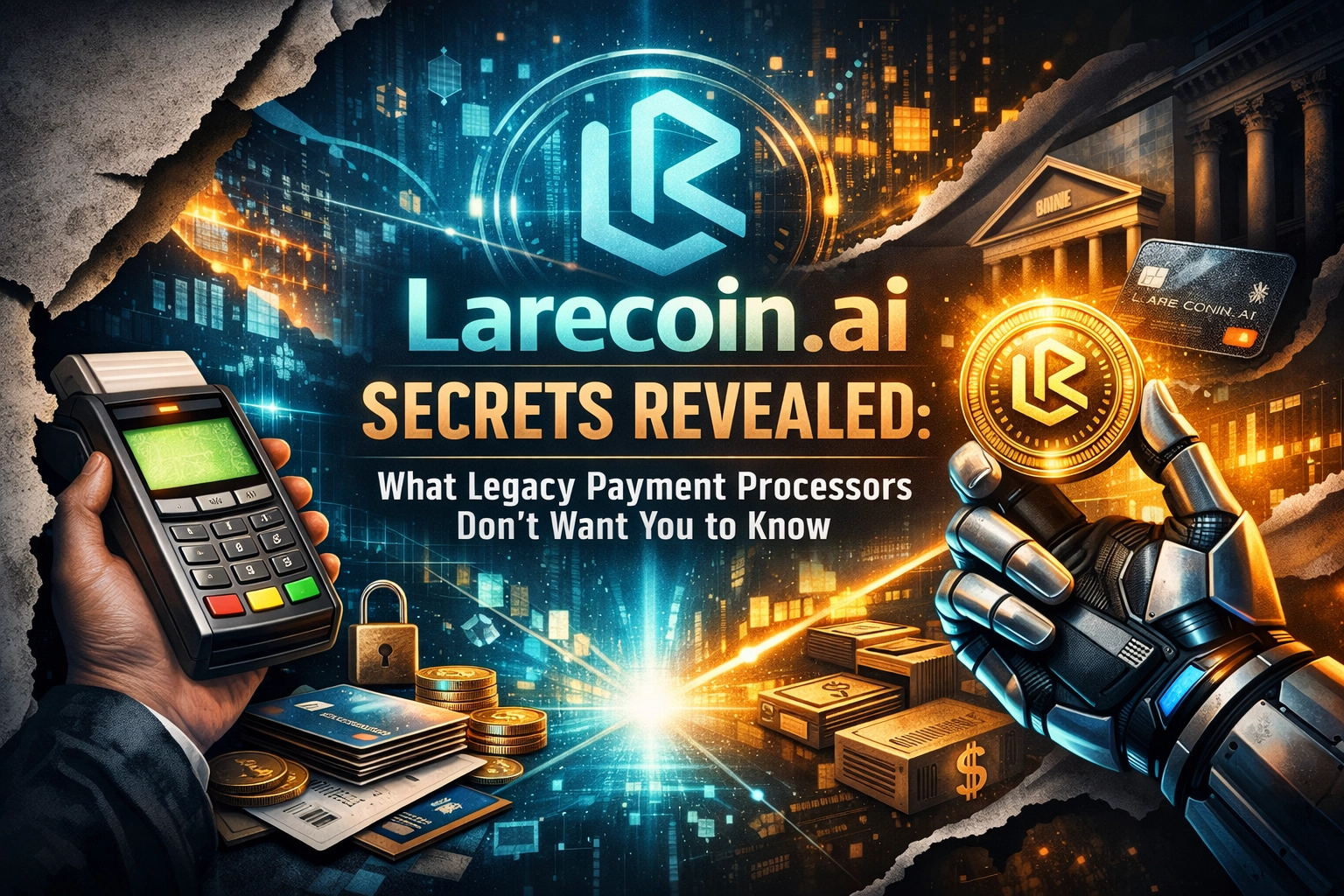 [HERO] Larecoin.ai Secrets Revealed: What Legacy Payment Processors Don