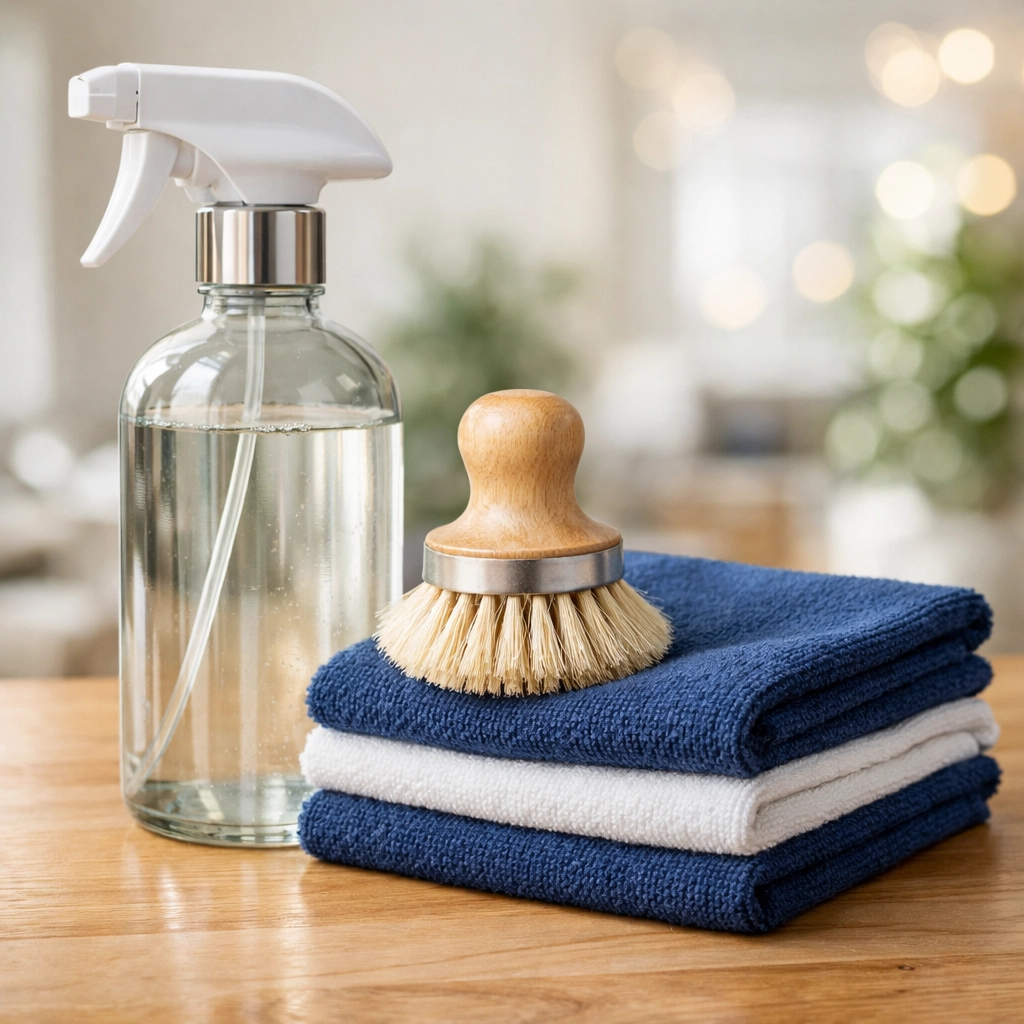 Eco-friendly non-toxic supplies for premium residential cleaning Massachusetts in luxury Dover homes.