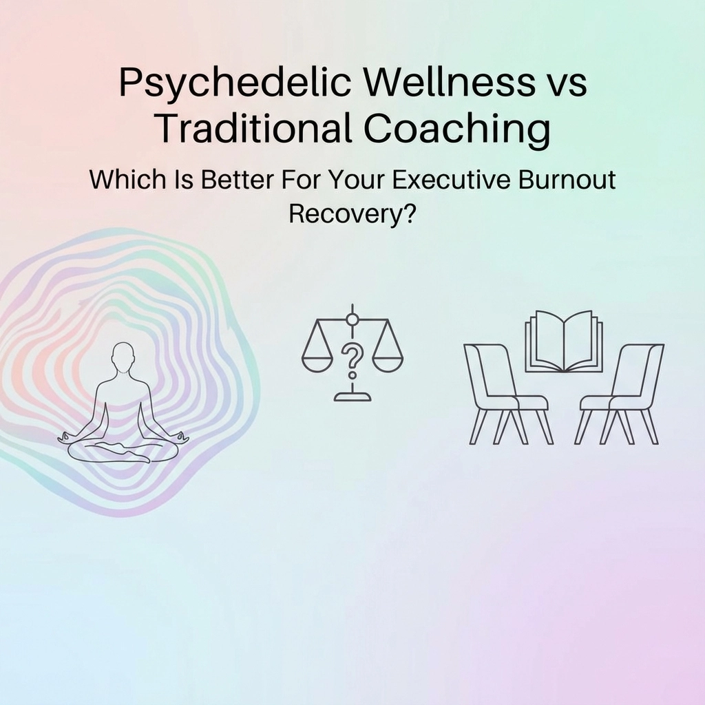 Psychedelic Wellness vs Traditional Coaching: Which Is Better For Your Executive Burnout Recovery?