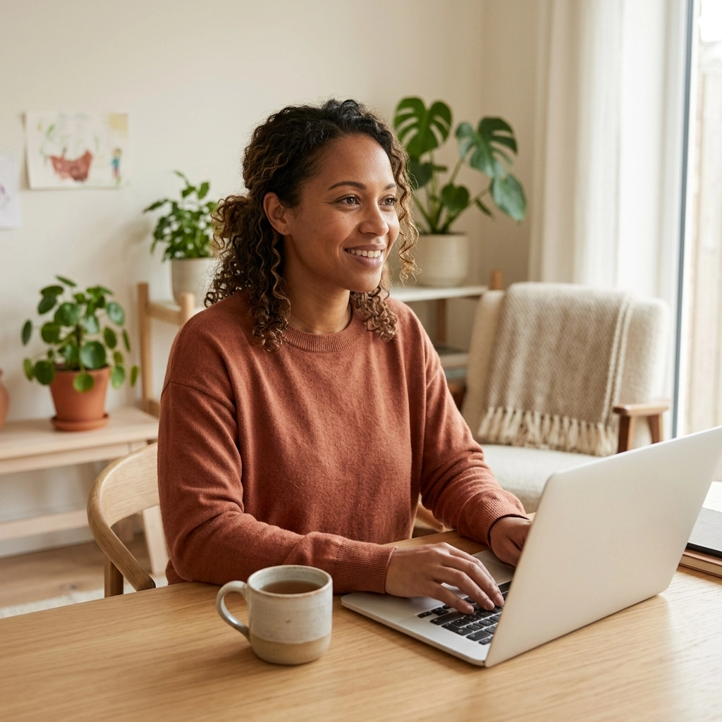 [HERO] Sustainable Online Business: Why Slow and Steady Wins for Busy Moms