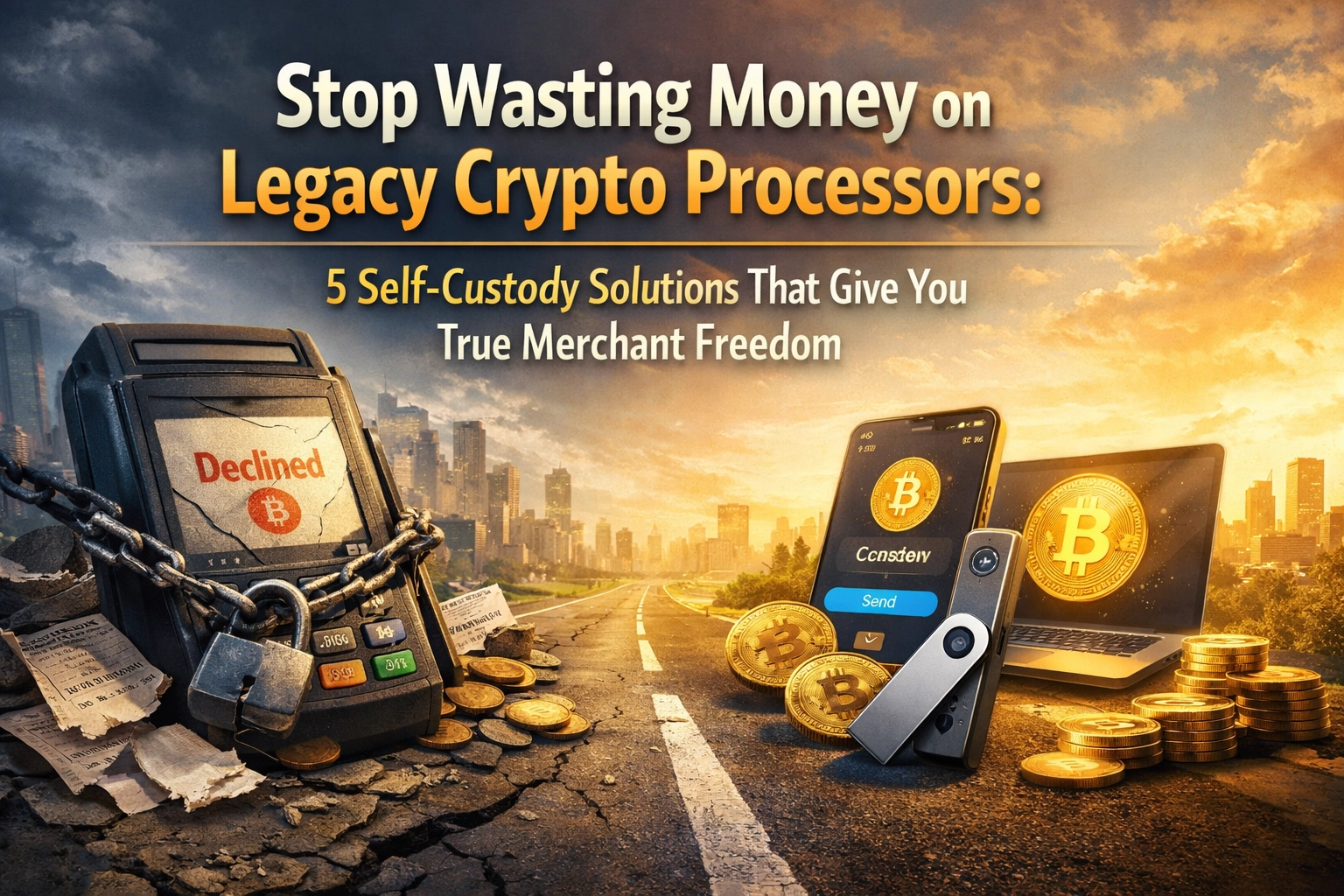 [HERO] Stop Wasting Money on Legacy Crypto Processors: 5 Self-Custody Solutions That Give You True Merchant Freedom