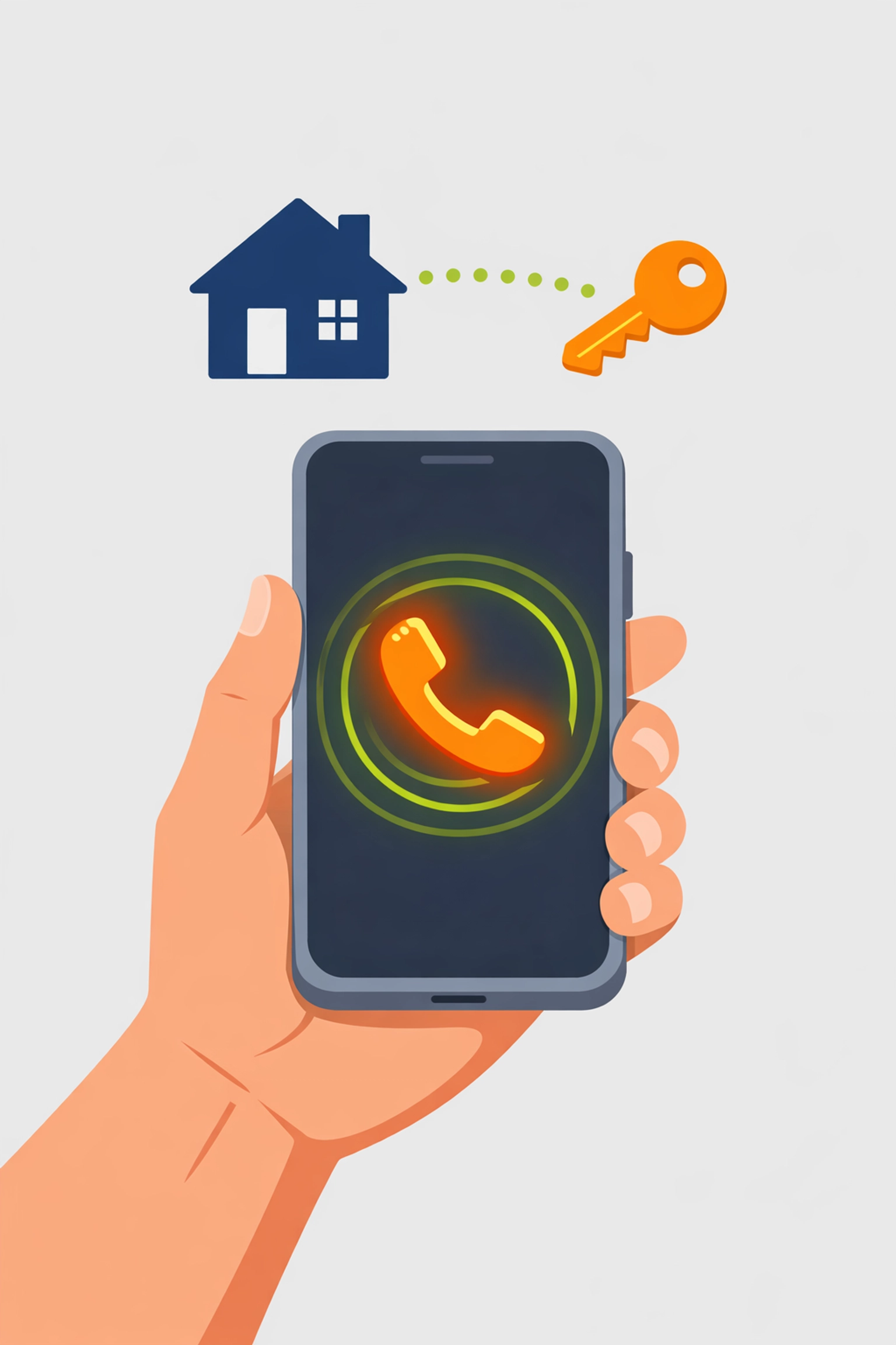 Calling a local Bristol locksmith for immediate emergency assistance and home security support.