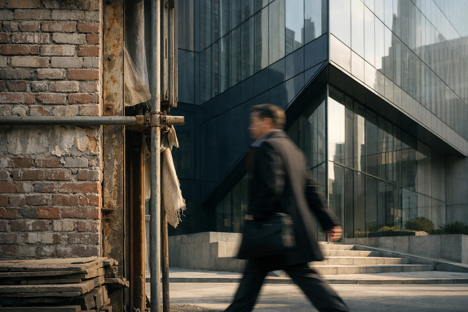 Modern innovation hub architecture symbolizing global mobility consulting between Seoul and Singapore tech ecosystems.