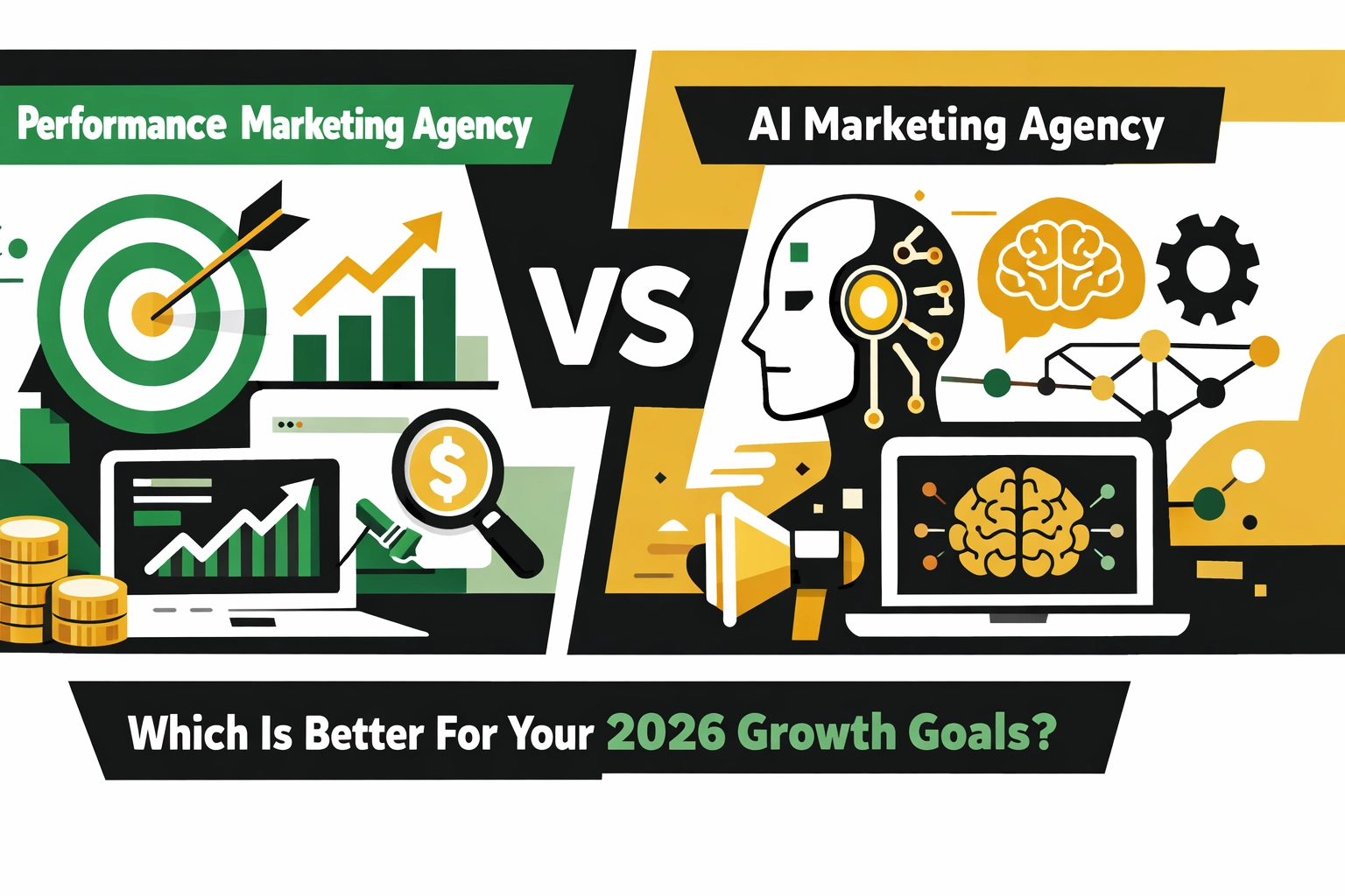 Performance Marketing Agency vs. AI Marketing Agency: Which Is Better For Your 2026 Growth Goals?