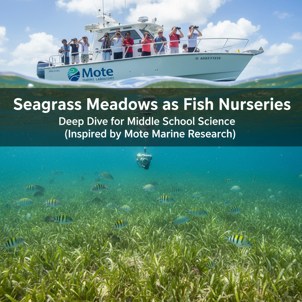 Seagrass Meadows as Fish Nurseries: Deep Dive for Middle School Science (Inspired by Mote Marine Research)