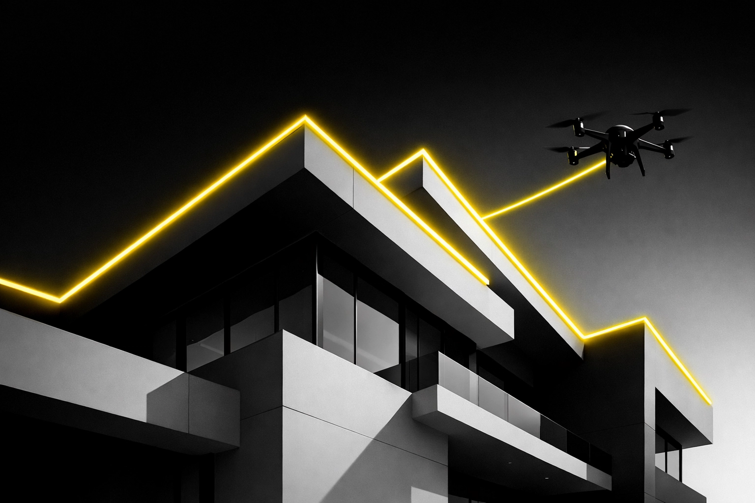 Digital home render illustrating modern property marketing and real estate agent marketing technology.