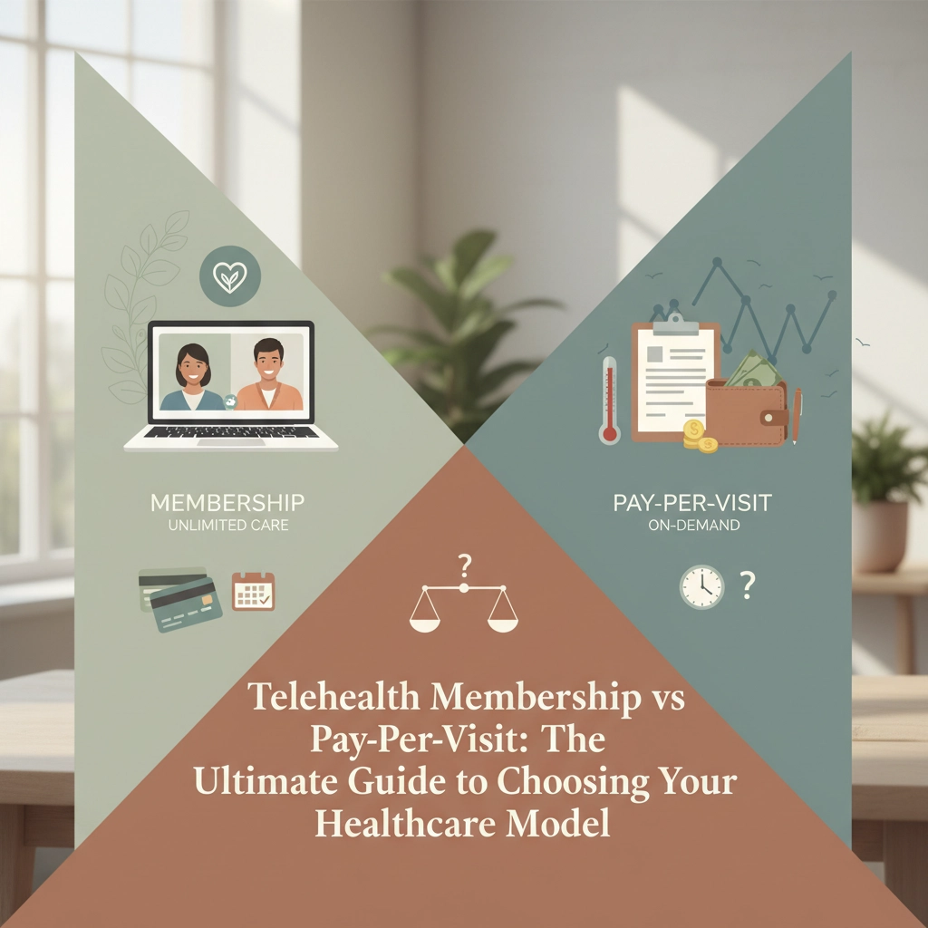 Telehealth Membership vs Pay-Per-Visit: The Ultimate Guide to Choosing Your Healthcare Model