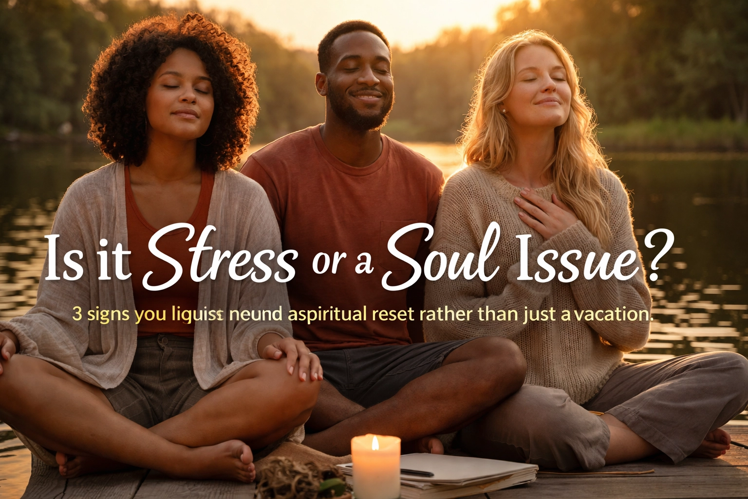 [HERO] Is it Stress or a Soul Issue? 3 signs you might need a spiritual reset rather than just a vacation.