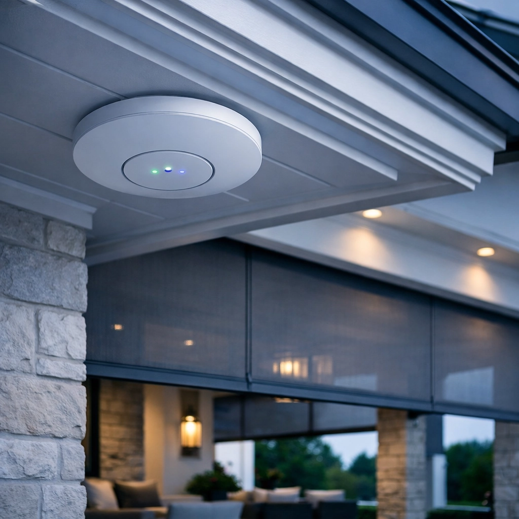 Professional WiFi installation Westlake TX smart home outdoor automation
