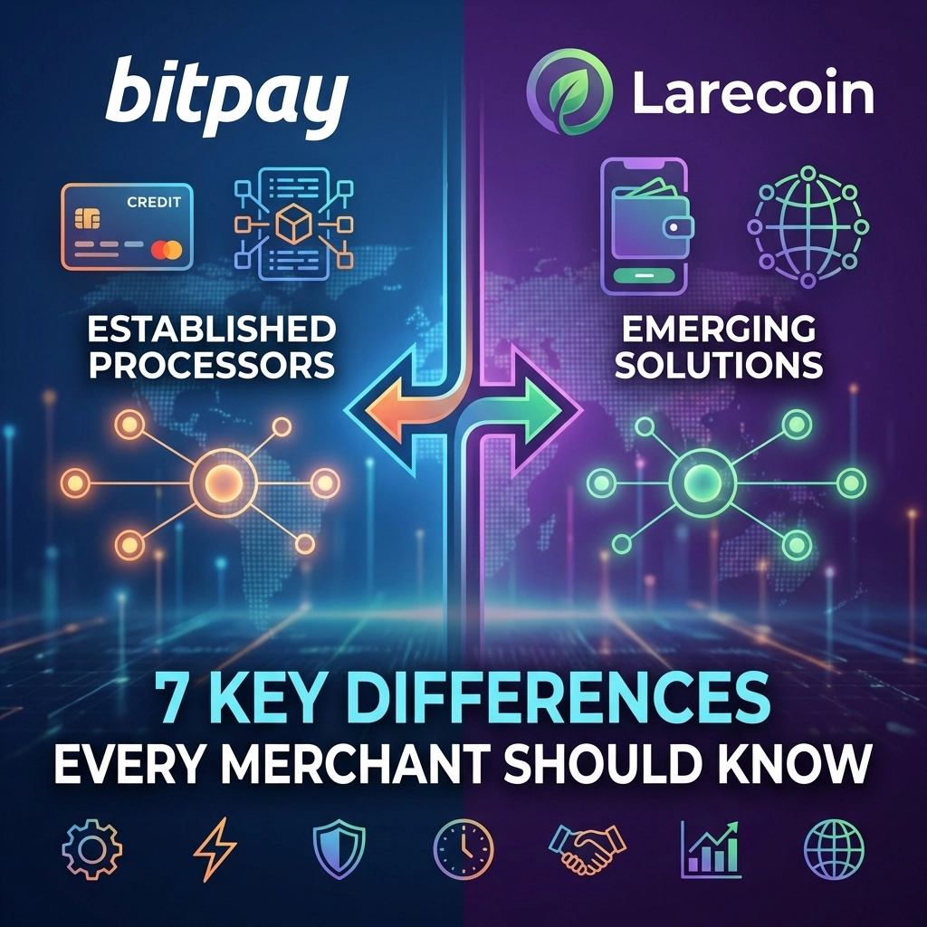 [HERO] BitPay Vs Larecoin: 7 Key Differences Every Merchant Should Know