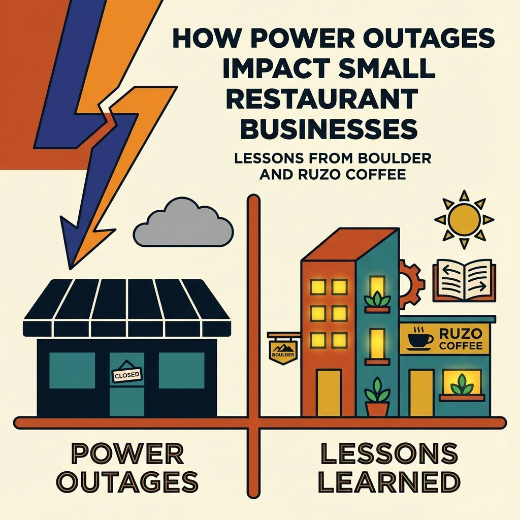 How Power Outages Impact Small Restaurant Businesses: Lessons from Boulder and Ruzo Coffee