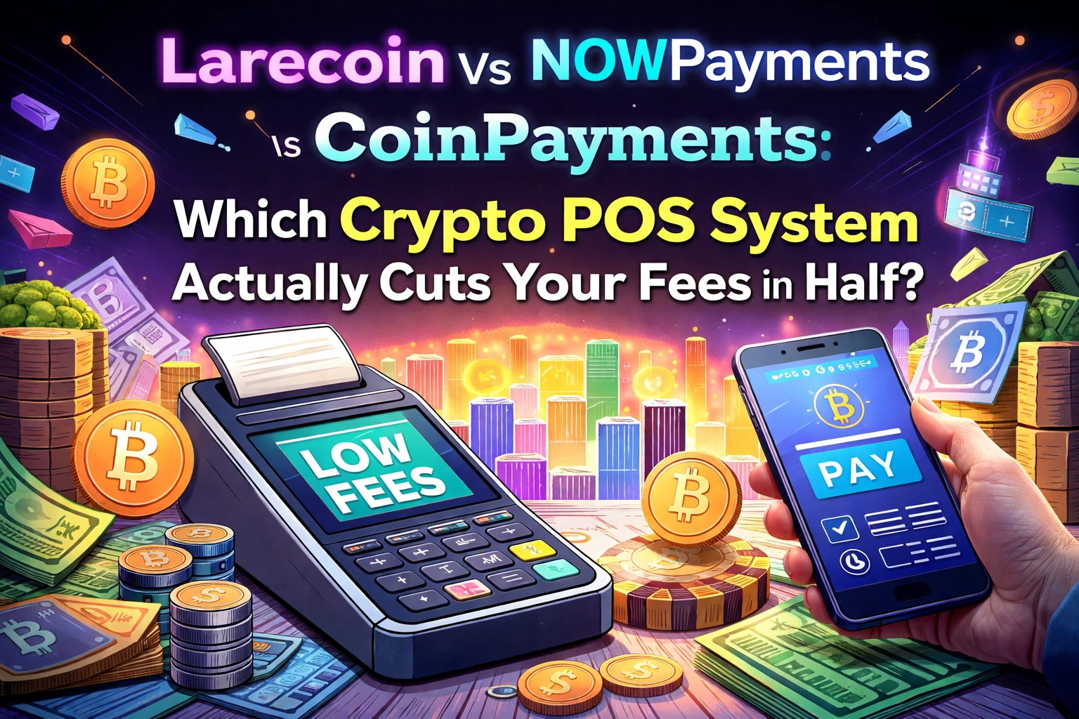 [HERO] Larecoin Vs NOWPayments Vs CoinPayments: Which Crypto POS System Actually Cuts Your Fees in Half?