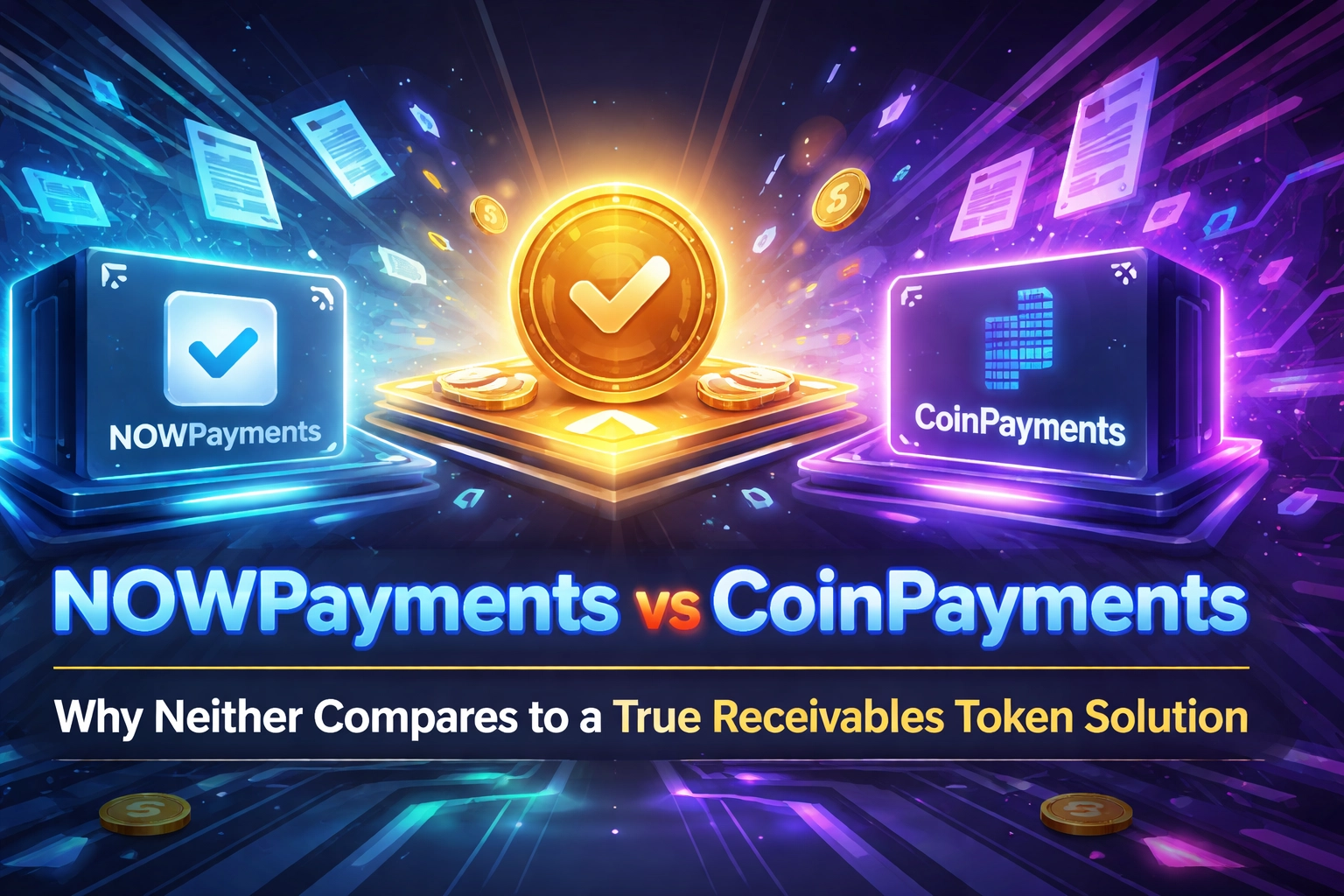 [HERO] NOWPayments vs CoinPayments: Why Neither Compares to a True Receivables Token Solution