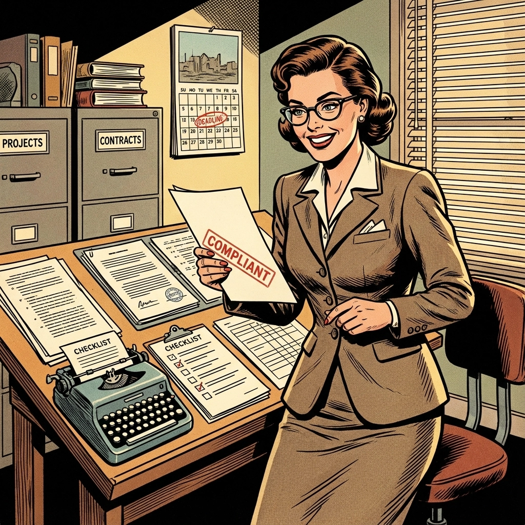 Government contracting consultants review process and proposal planning