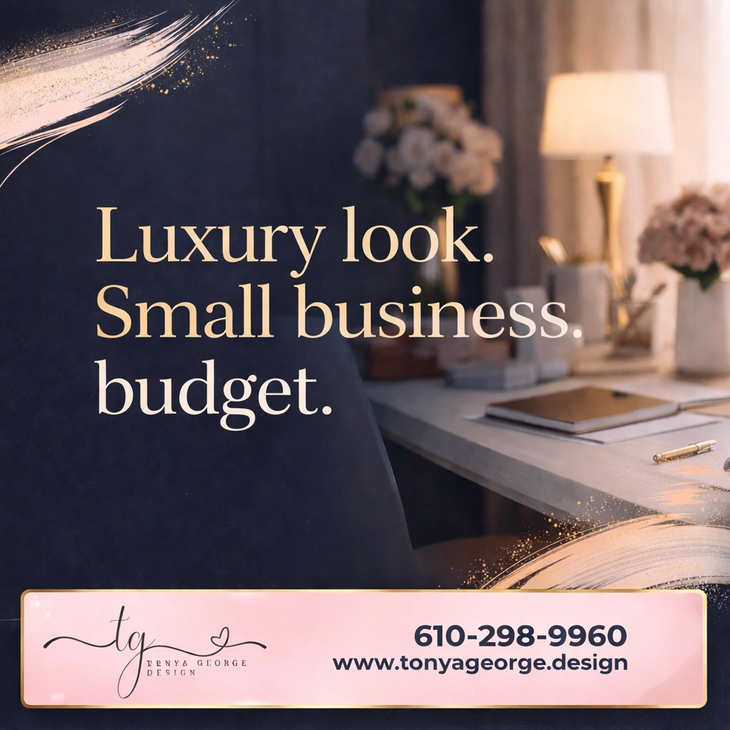 Luxury Look Small Business Budget Workspace
