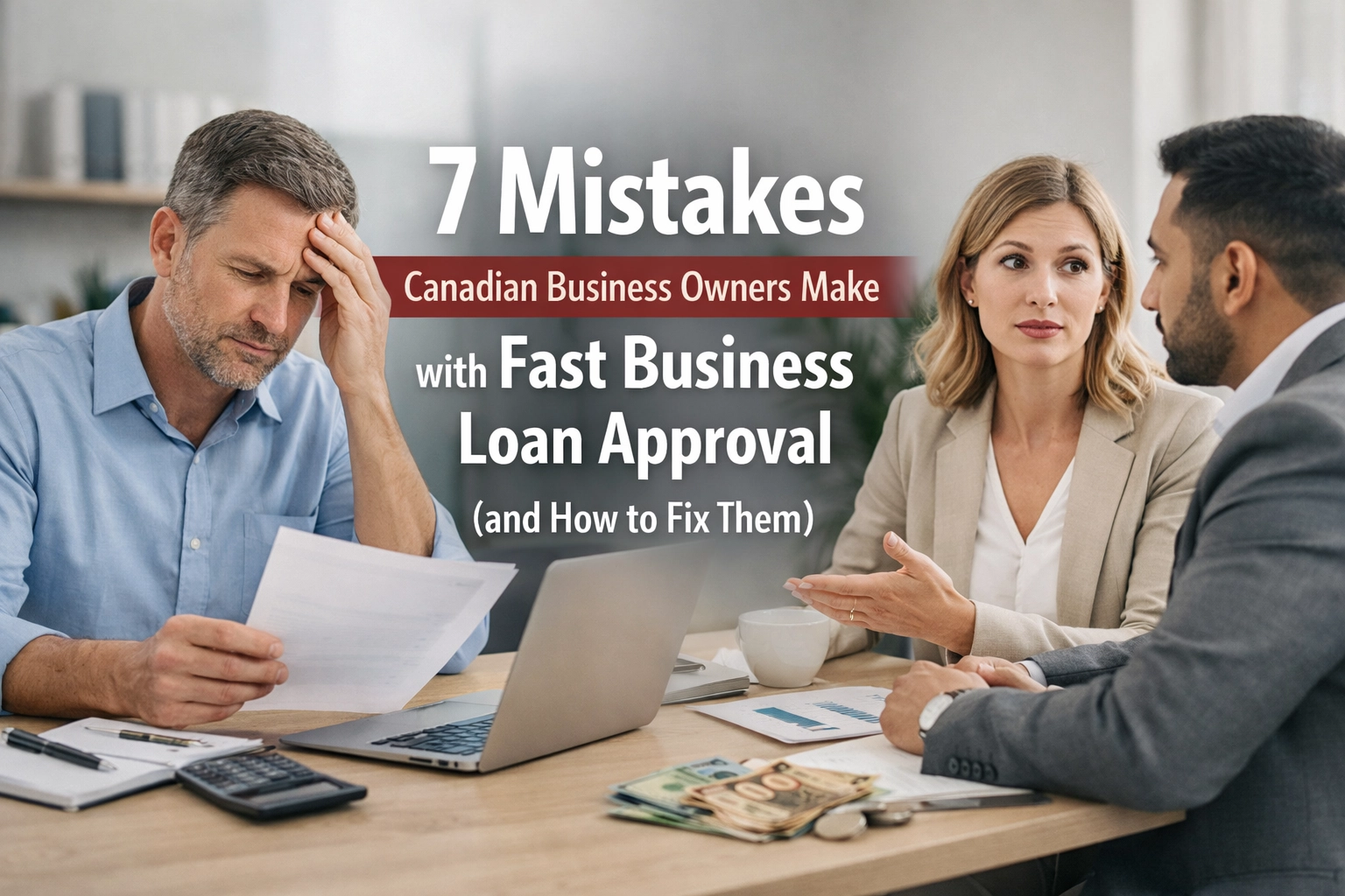 [HERO] 7 Mistakes Canadian Business Owners Make with Fast Business Loan Approval (and How to Fix Them)