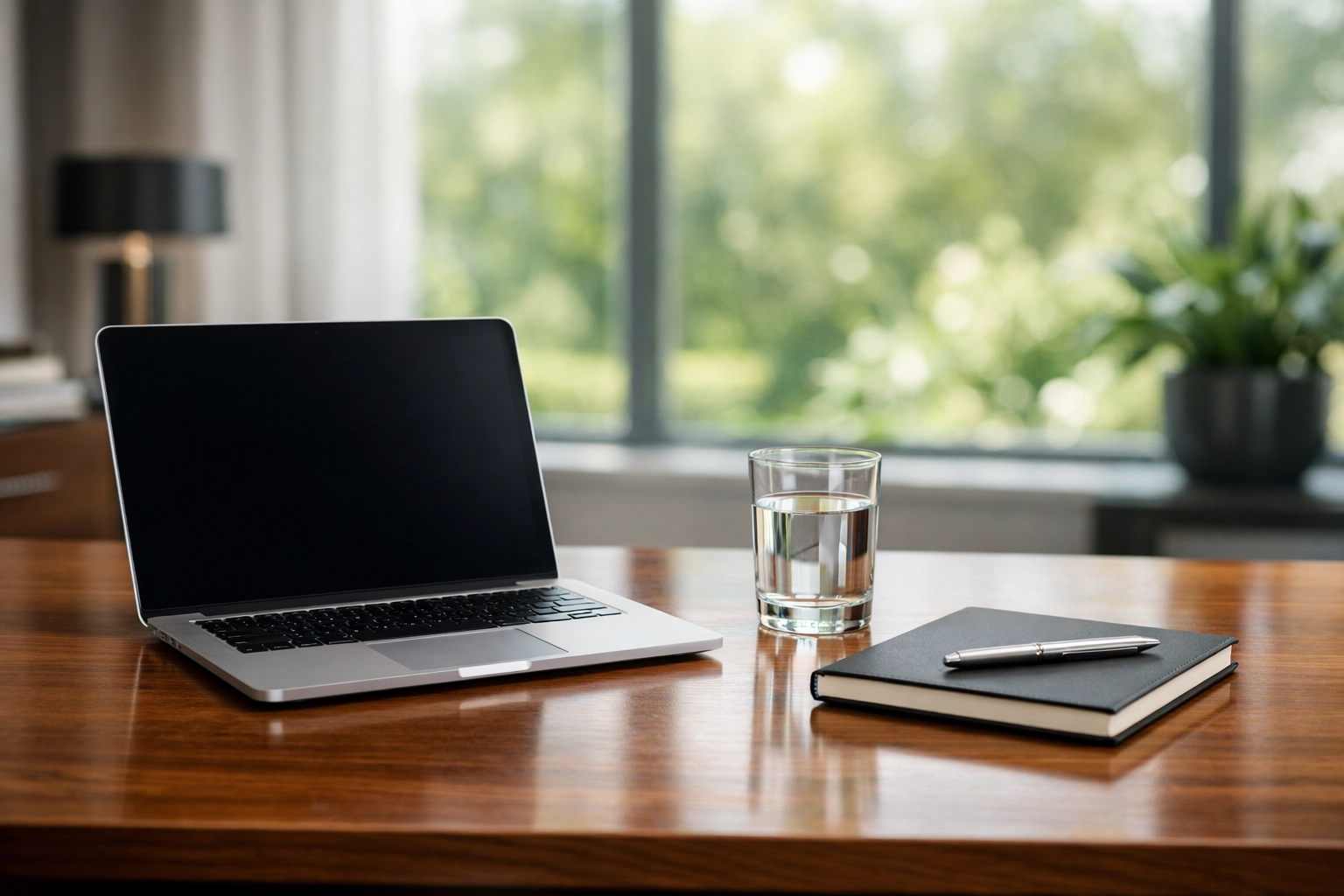 A professional workspace setup representing efficient client onboarding automation for an Orbit Business.