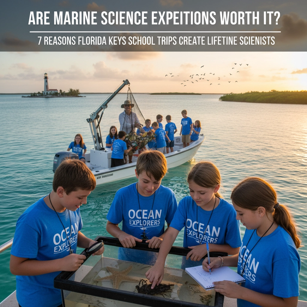 Are Marine Science Expeditions Worth It? 7 Reasons Florida Keys School Trips Create Lifelong Scientists