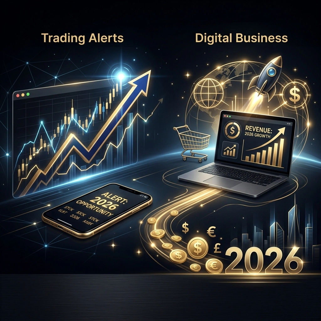 [HERO] Your Quick-Start Guide to 2026 Wealth: Why You Need Both Trading Alerts and a Digital Business