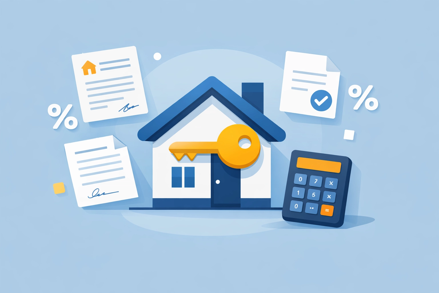 Documentos y preparación para proceso de compra de casa con buen crédito