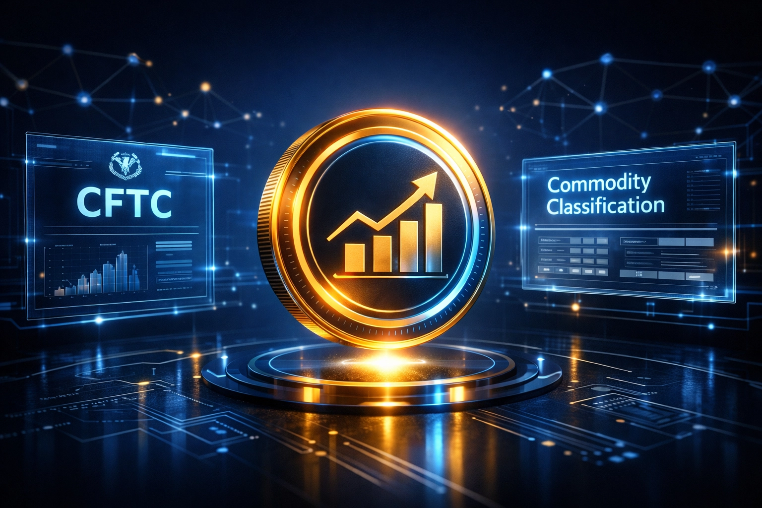 Digital commodity token with CFTC regulatory classification for merchant payment compliance