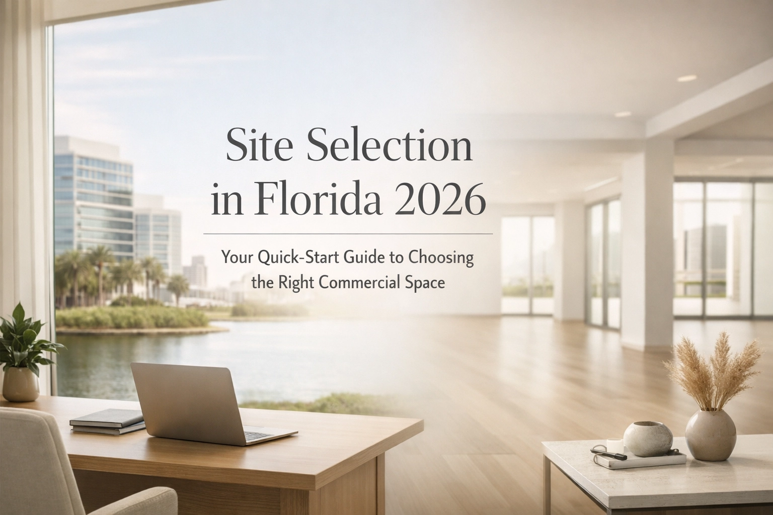 [HERO] Site Selection in Florida 2026: Your Quick-Start Guide to Choosing the Right Commercial Space