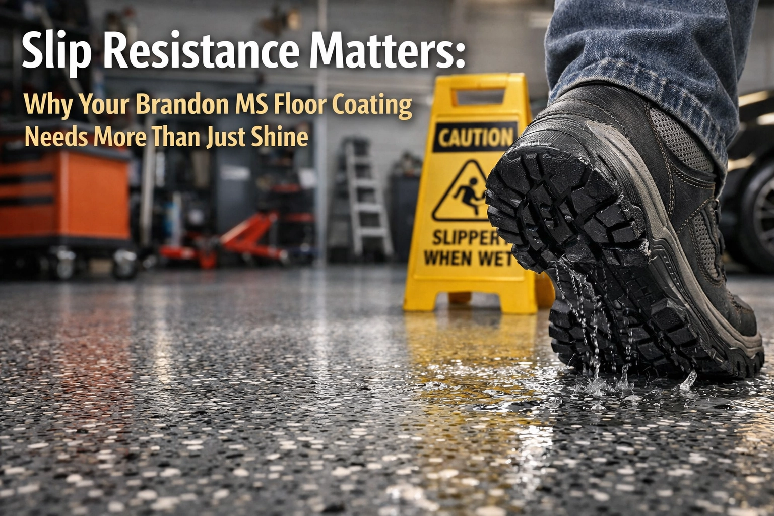 [HERO] Slip Resistance Matters: Why Your Brandon MS Floor Coating Needs More Than Just Shine
